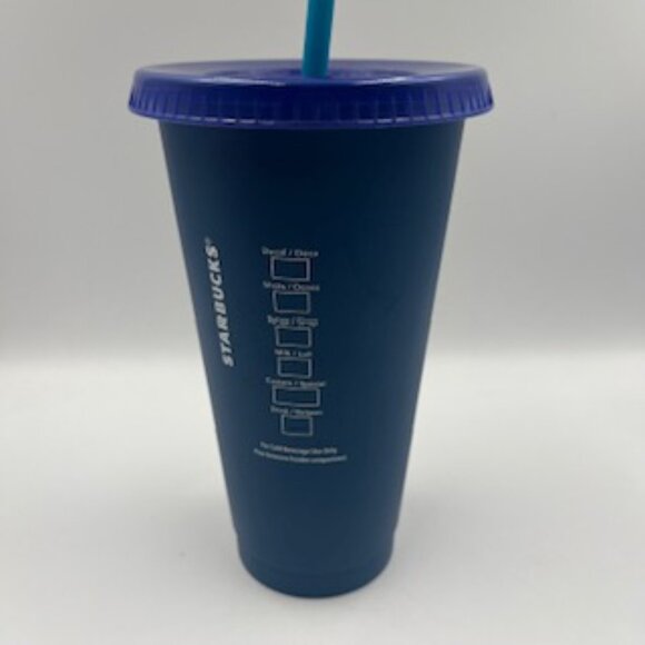 Starbucks Christmas Cold Cups Venti 24 oz Holiday Tumblers With Lids And Straws - Picture 6 of 10